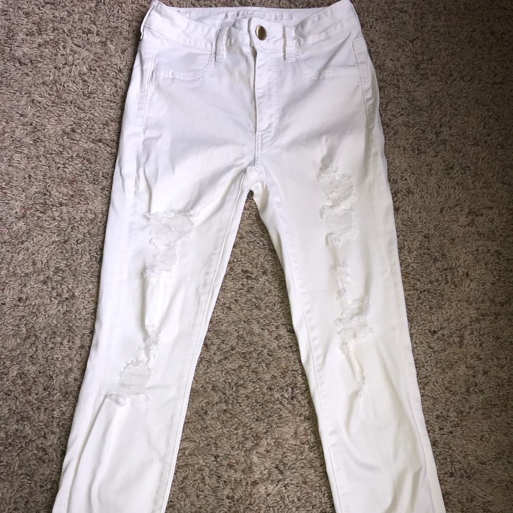 High rise cropped jegging